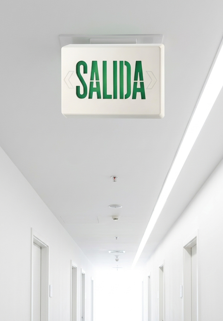 Rótulo de Salida E-50V