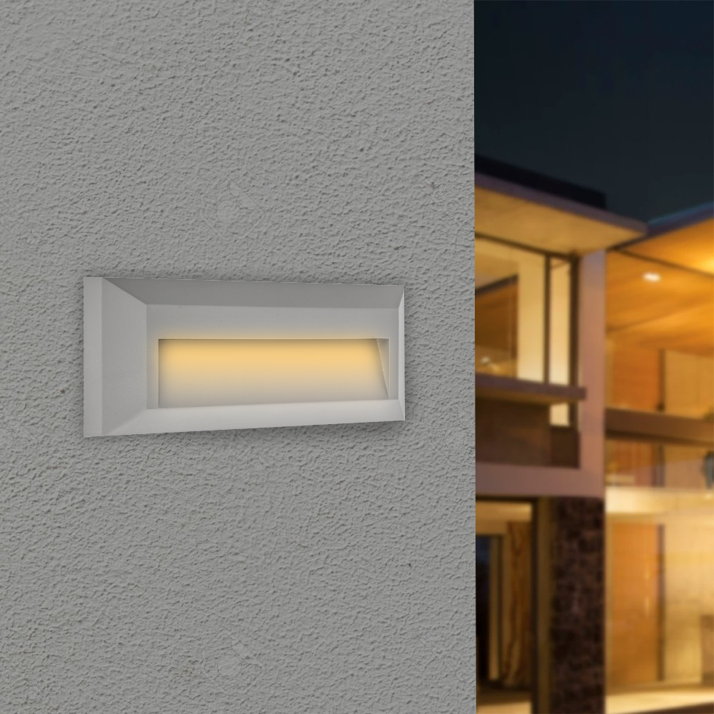 LED Aplique Rect