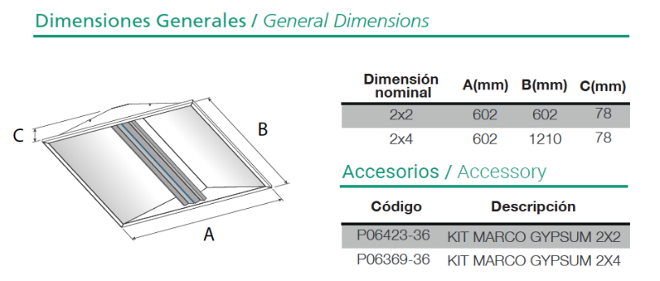 Batwing LED