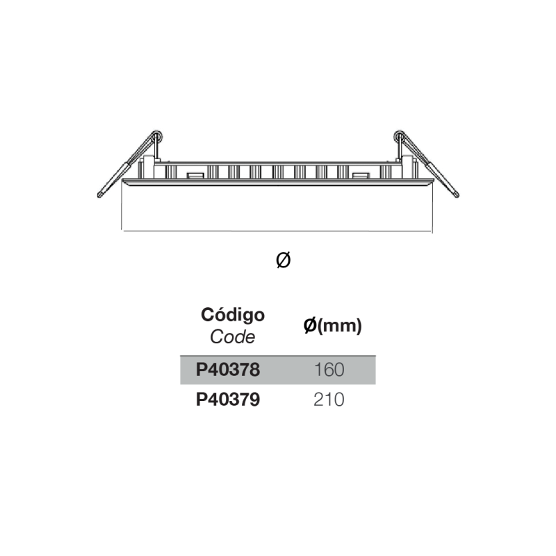 LED Panel RD SP 3CCT